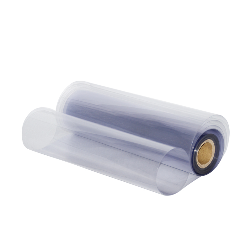 100 микрона твърда прозрачна PVC пластмаса в ролка за печат