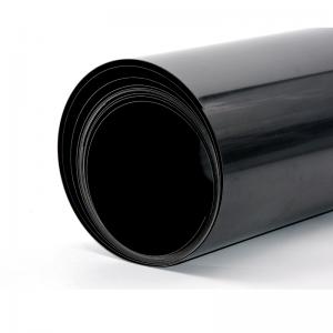 Твърд черен цвят HIPS PS пластмасови лист 1mm високо въздействие полистирол лист
