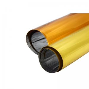 Гланцово злато PVC сребърна пластмаса лист 0.6mm