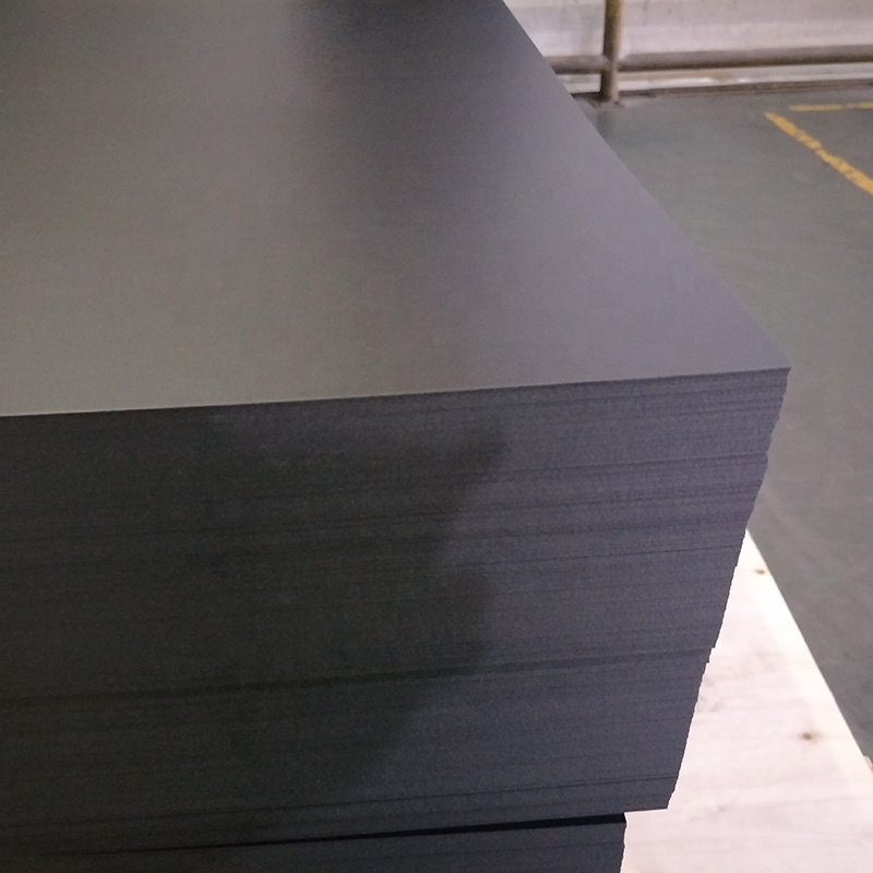 Висококачествен екологичен пластмасов лист PETG от 800 микрона черен цвят за мебели
