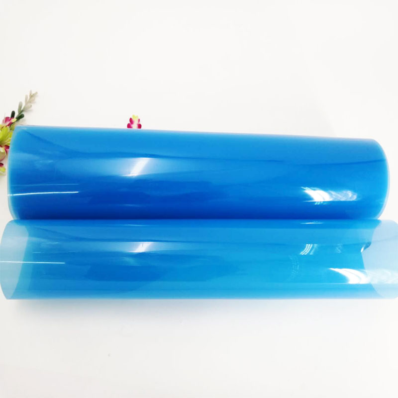 Гореща разпродажба 0,5 мм цветна прозрачна поливинилхлоридна PVC фолио за вакуумно оформяне