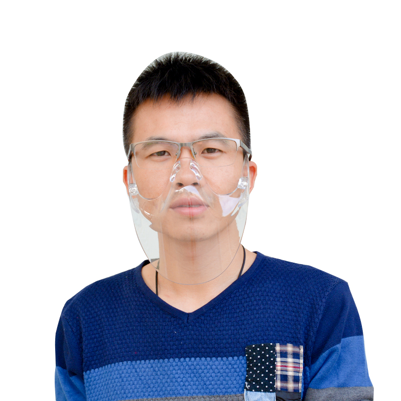 Оборудване за предпазване от мъгла По поръчка Изолационен пластмасов блок Blocc щит за лице